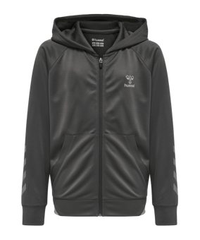 Hummel hmlGG12 Action Kapuzenjacke Kids F2162 - grau