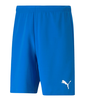 PUMA teamRISE Short Blau Weiss F02 - blau