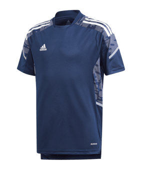 adidas Condivo 21 Trainingsshirt Kids Dunkelblau - blau