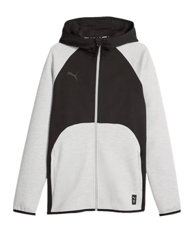 PUMA Hoops Team Dime Kapuzenjacke Grau F02 - grau