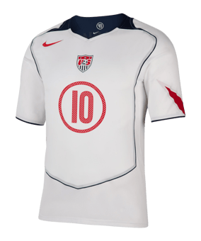 Nike USA Reissue 2004 Donovan + 10 Trikot Weiß F100 - weiss