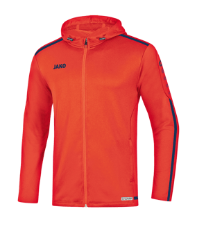 Jako Striker 2.0 Kapuzenjacke Damen Orange F18 | - orange