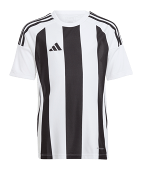 adidas Striped 24 Trikot Kids Weiss Schwarz - weiss