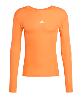 adidas TechFit Longsleeve Orange - orange