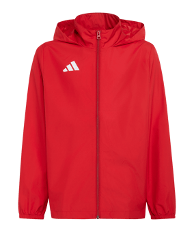 adidas Entrada 26 Jacke Kids Rot - rot