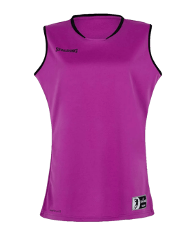Spalding Move Tank Top Damen Lila F11 - schwarz