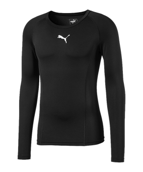 PUMA LIGA Baselayer Longsleeve Schwarz F03 - schwarz