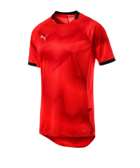 PUMA ftblNXT Graphic T-Shirt Rot Schwarz F04 - rot