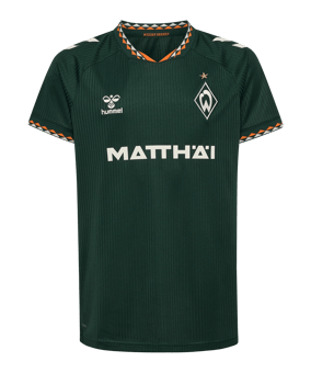 hummel SV Werder Bremen Trikot Away 2026/2027 Kids Grün F6842 - gruen