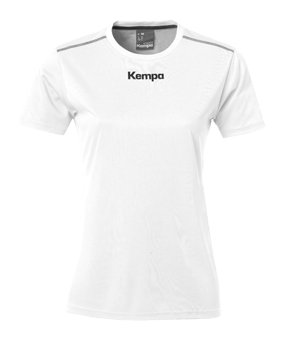 Kempa Poly T-Shirt Damen Weiss F07 - weiss