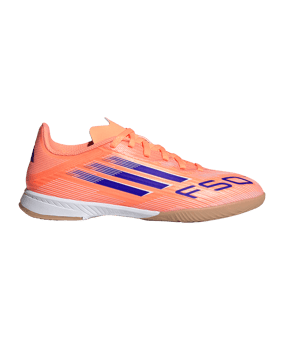 adidas F50 League IN Coral Blaze Kids Orange - orange