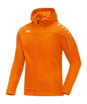 JAKO Classico Kapuzenjacke Damen Orange F19 - orange