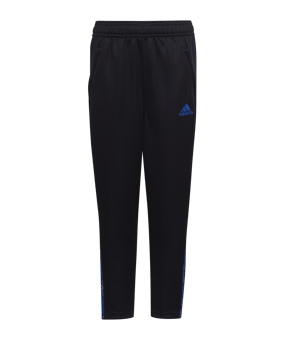 adidas Tiro 7/8 Trainingshose Kids Schwarz Blau - schwarz