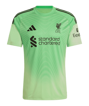 adidas FC Liverpool Torwarttrikot 2025/2026 Kids Grün - gruen
