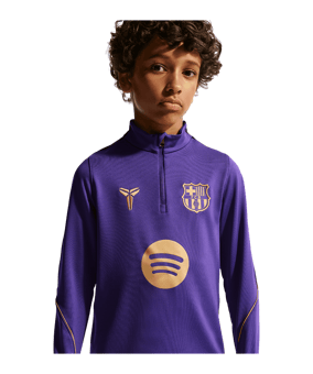 Nike FC Barcelona Strike Drilltop Kids Lila F505 - lila
