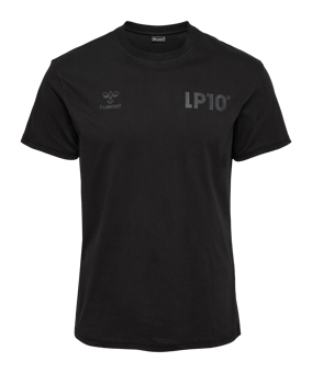 Hummel LP10 Cotton T-Shirt Schwarz F2001 - schwarz