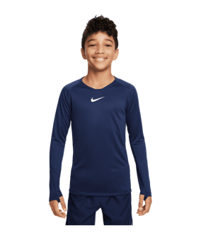 Nike Park First Layer Top langarm Kids Blau F410 - blau