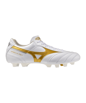 Mizuno Morelia II Pro FG Bright Gold Weiß F50 - weiss