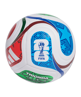 adidas World Cup 26 Trionda Trainingsball Weiß - weiss