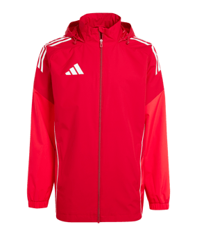 adidas Tiro 25 Competition Regenjacke Rot | - rot