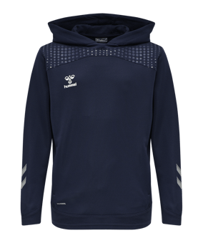 Hummel hmlLEAD Poly Hoodys Kids Blau F7026 