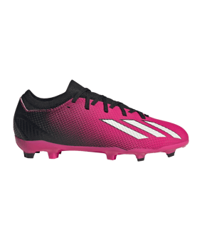 adidas X Speedportal.3 FG Kids Own Your Football Pink Schwarz Weiss - pink