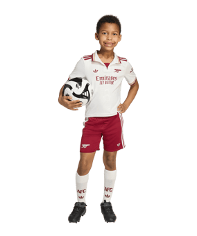 adidas FC Arsenal London Minikit 3rd 25/26 Kids Weiss - weiss