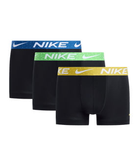 Nike Trunk 3Pk Boxershort Schwarz F0vn - schwarz