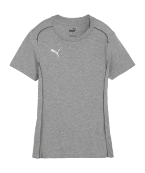 PUMA teamFINAL Casuals T-Shirt Damen Grau F33 - grau