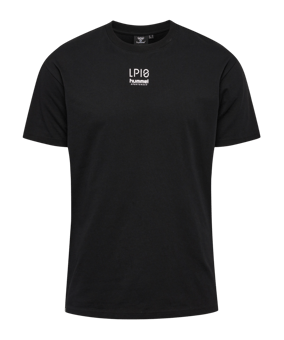Hummel hmlLP10 Boxy T-Shirt Schwarz F2001 - schwarz