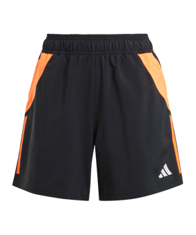 adidas Tiro 24 Competition Downtime Short Damen Schwarz Rot - schwarz