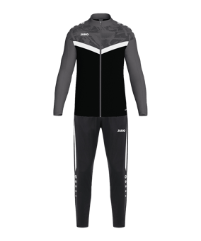 JAKO Trainingsanzug Schwarz F801 - schwarz