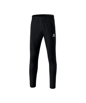Erima Trainingshose mit Wadeneinsatz 2.0 Schwarz - schwarz