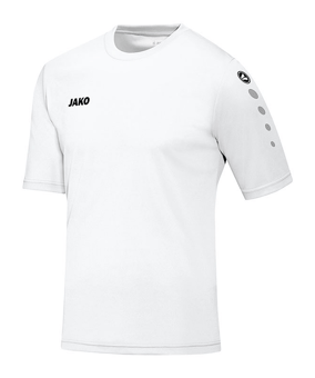 JAKO Team Trikot kurzarm Kids Weiss F00 - weiss