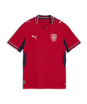 PUMA FACR Tschechien Replica Trikot Home WM 2026 Kids Rot F01 - rot