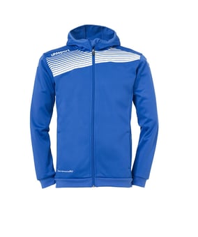 Uhlsport Liga 2.0 Kapuzenjacke Kids Blau Weiss F06 - blau
