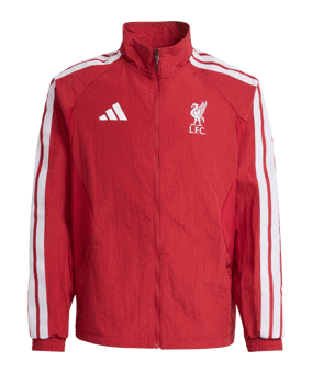 adidas FC Liverpool Anthem Jacke Kids Rot 