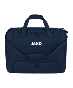 JAKO One L mit Bodenfach Tasche Dunkelblau F900 - weiss