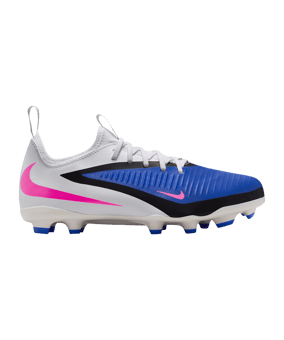 Nike Phantom 6 Low Academy FG/MG Attack Kids Blau F446 - blau