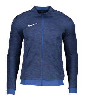 Nike Academy Trainingsjacke Blau Weiss F476 - blau
