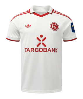 adidas Fortuna Düsseldorf Trikot Away 2026/2027 Weiß - weiss