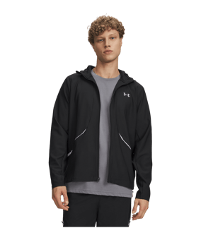 Under Armour Unstoppable Woven Jacke Schwarz F002 - schwarz