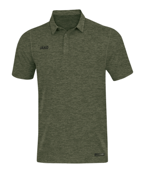 JAKO Premium Basics Poloshirt Khaki F28 - khaki