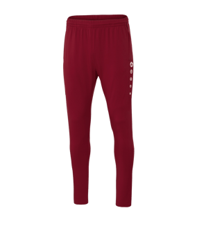 JAKO Premium Trainingshose Rot F01 - rot