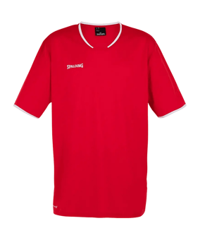 Spalding Move Shooting Shirt Rot Weiss F04 - rot