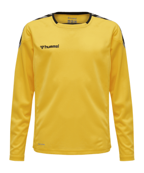 Hummel Authentic Poly Trikot langarm Kids F5115 - gelb