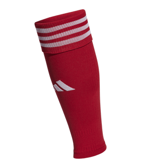 adidas Team Sleeves 23 Stutzen Rot Weiss - rot