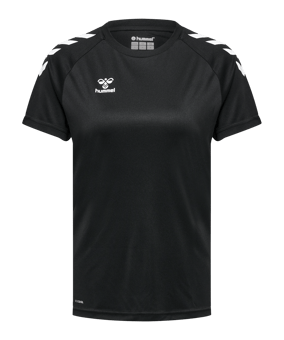 Hummel Core XK Poly T-Shirt Damen Schwarz F2009 - schwarz