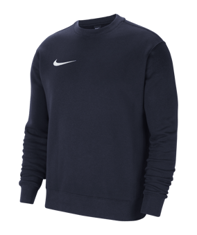Nike Park 20 Fleece Sweatshirt Blau Weiss F451 - blau