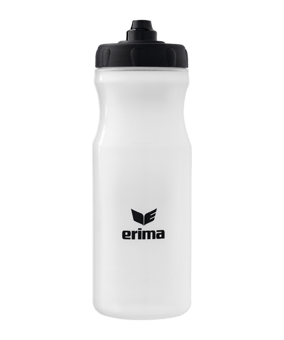 Erima Trinkflasche Eco 725ml Transparent - weiss